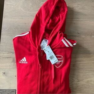 Arsenal Adidas Hoodie NWT